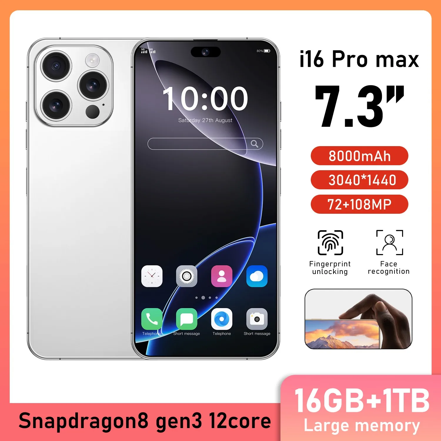 WHite 16GB 1TB