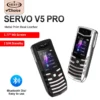 سيرفو V5 PRO هاتف محمول فاخر رائع 2 SIM سرعة الطلب القائمة السوداء تسجيل المكالمات 2G ماجيك صوت مصباح يدوي MP3/MP4 الهاتف المحمول