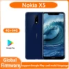 هاتف Nokia X5 الذكي: Mediatek Helio P60 | كاميرا مزدوجة 13 ميجابكسل + 5 ميجابكسل | 3060 مللي أمبير | شريحة اتصال مزدوجة مفتوحة | هاتف مستعمل