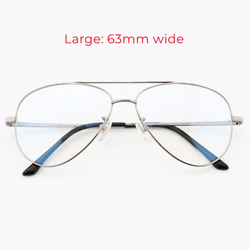 Silver 63mm wide