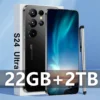 حار جديد S24 الترا هاتف ذكي 7.3 بوصة شاشة كاملة 4G/5G هاتف محمول 22 تيرا بايت + 2 تيرا بايت 7800 مللي أمبير الهواتف المحمولة النسخة العالمية Celulares