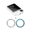 AAA+ 200000 باور بانك لاسلكي مغناطيسي mAh 15W لهاتف iPhone Huawei 22.5W شحن سريع للغاية من النوع C بطارية خارجية