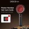 مشط تدليك كهربائي DOCO EMS ، اهتزاز ، علاج بالضوء الأحمر ، نمو الشعر ، فرشاة فروة الرأس ، مكافحة تساقط الشعر ، قضيب زيت سائل