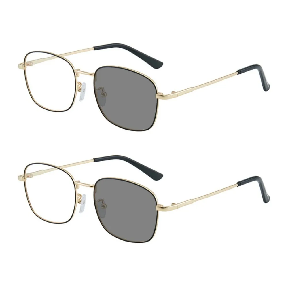 2pcs black gold