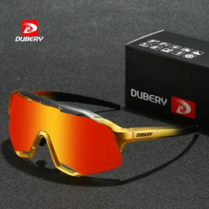 نظارات شمسية مستقطبة شبه بدون إطار من DUBERY للرجال والنساء 8 ألوان موديل 252