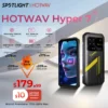 HOTWAV Hyper 7 5G هاتف متين 6.6 بوصة FHD + 2K عرض 10800mAh الهاتف المحمول 280LM 64MP الهاتف الذكي 8GB 256GB أندرويد 14 الهاتف المحمول