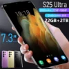 2025 S25 Ultra 7.3HD الإصدار العالمي الهواتف المحمولة الهاتف الذكي الأصلي 5G ثنائي الشريحة أندرويد 14 22GB + 2 تيرا بايت 7800mAh 108MP الهواتف المحمولة