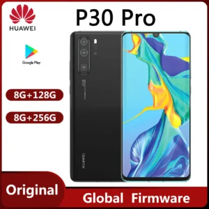 هواوي | P30 برو | الهاتف الذكي Android 6.47 بوصة 40 ميجابكسل كاميرا التعرف على بصمات الأصابع شاشة كاملة تستخدم الهاتف
