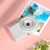 كاميرا رقمية رفيعة للغاية عالية الوضوح 50 مليون بكسل كاميرا رقمية للطلاب كاميرا بطاقة 4K واحدة صغيرة عبر الحدود