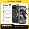 هاتف متين من World Premiere DOOGEE Blade GT مقاس 6.72 بوصة FHD + 120 هرتز تأثير ضوء LED وذاكرة وصول عشوائي 12 جيجابايت وذاكرة قراءة فقط 256 جيجابايت وبطارية 5500 مللي أمبير في الساعة أندرويد 14