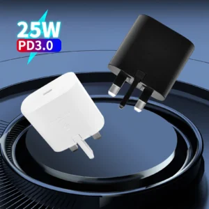 محول شاحن سريع PD 25W من النوع C لهاتف سامسونج