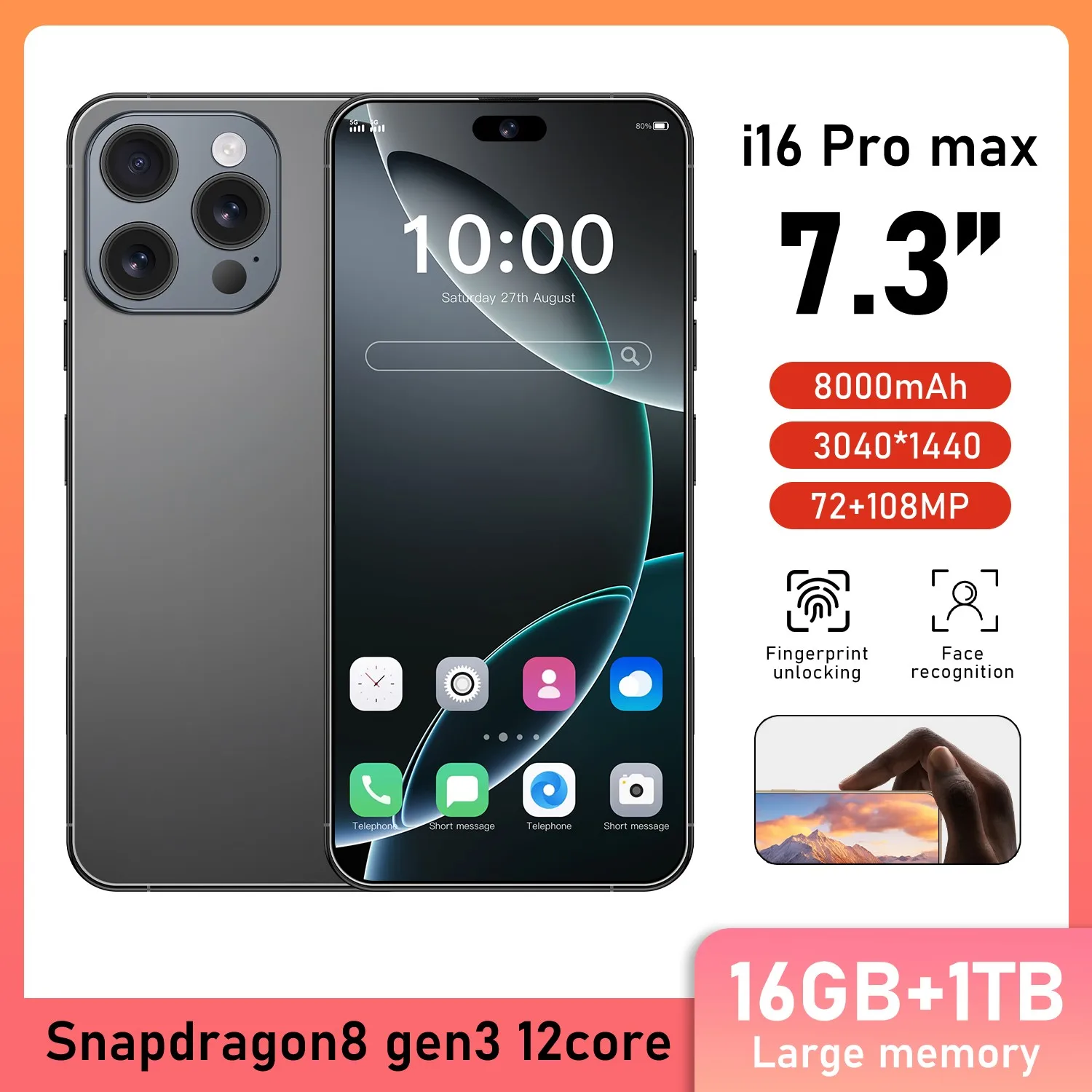 Black 16GB 1TB
