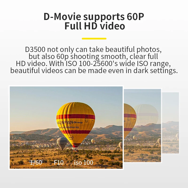 كاميرا رقمية SLR من نيكون ، أسود ، 24 ميجابكسل CMOS ، D5300 ، عدسة 18-55 اختيارية ، جديدة - الصورة 3