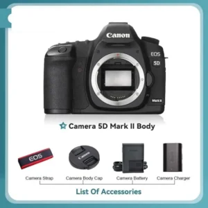 جديد! كاميرا EOS 5D II 5D III 5D IV رقمية كاملة الإطار SLR مصور احترافي للتصوير الفوتوغرافي 4K HD 30.40MP 5D2 5D3 5D4 (مستعملة)