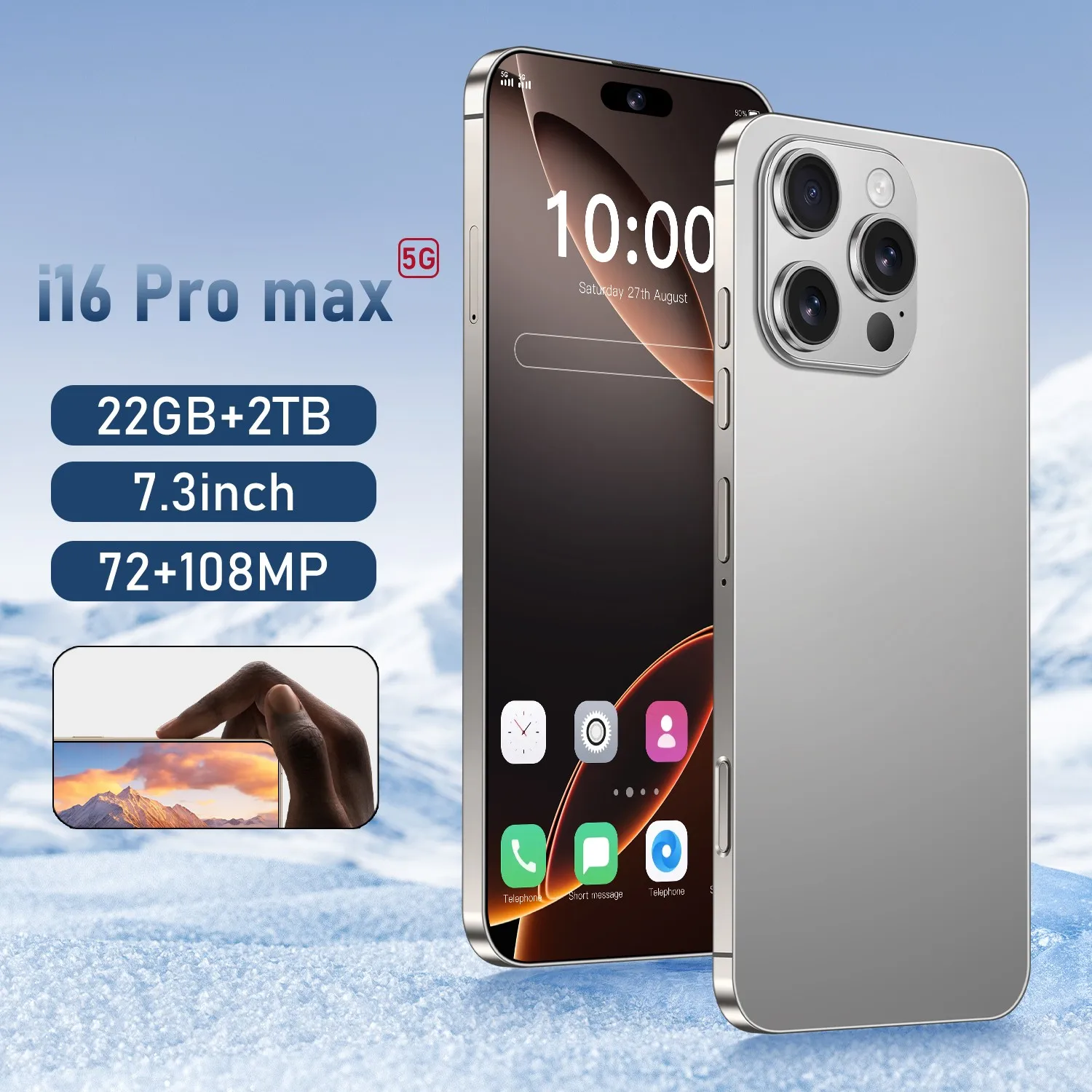 Grey 22GB 2TB