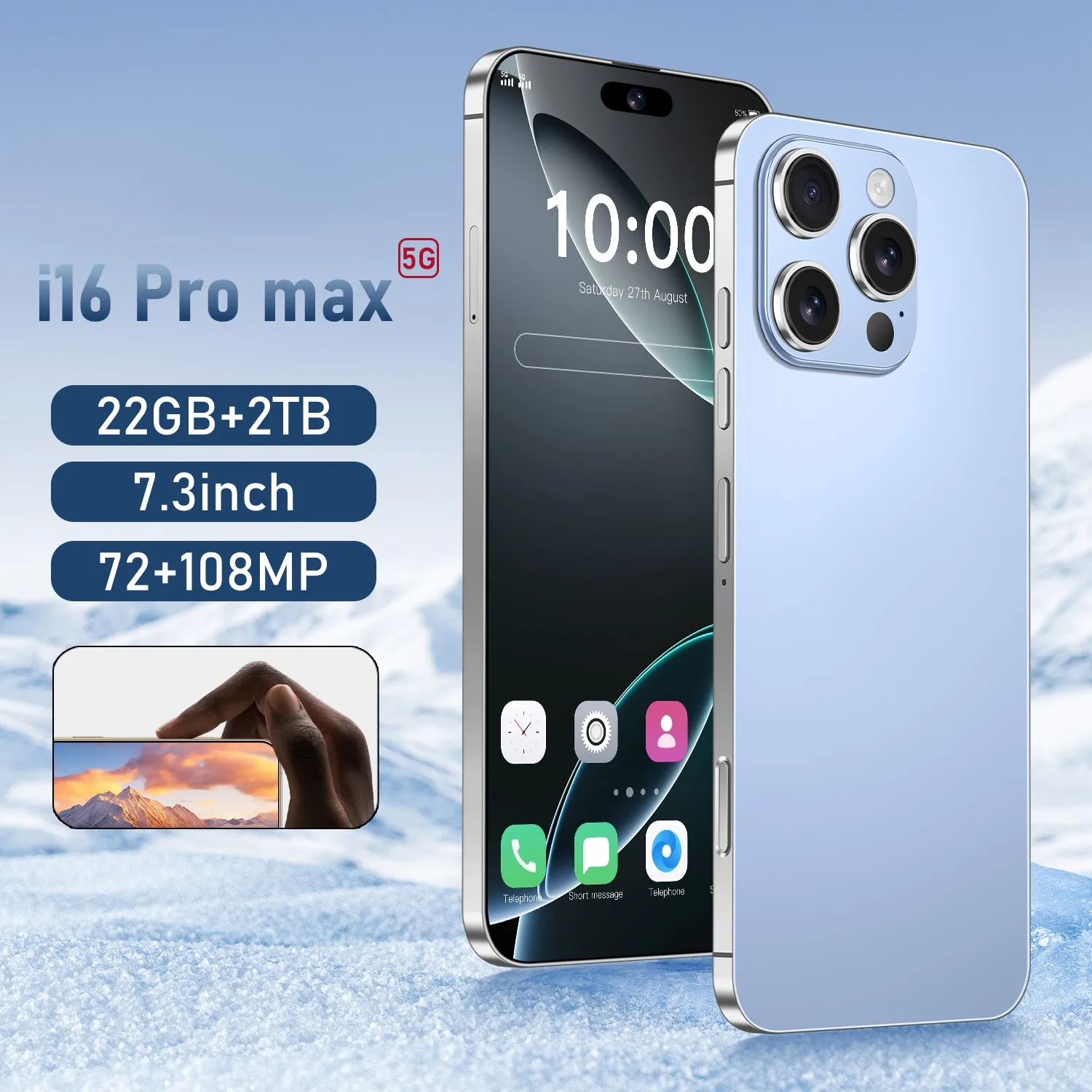 Blue 22GB 2TB