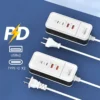 4 منافذ USB شاحن QC 3.0 PD 12W شحن الجدار شاحن ل Xiaomi سامسونج باد الهاتف المحمول السفر محول الطاقة