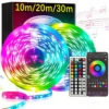 5 فولت USB Led قطاع أضواء 5 متر 10 متر 20 متر 30 متر Led غرفة ضوء شريط مرن Luces Led الشريط للمنزل غرفة نوم ديكور إضاءة خلفية للتلفاز