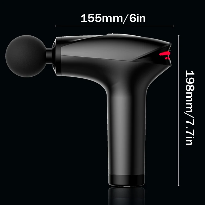 Portable Cold Compress Electric Percussion Massage Gun for Body Neck Back Leg Deep Tissue Muscle Relaxation Fascia Gun - الصورة 6