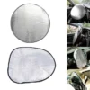 Car Steering Wheel Anti-Heat Sun Shade Cover Sunscreen Insulation Cover Foldable Sun-proof Anti-UV Protect Parasol Shield