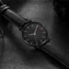 Simple Style Analog Quartz Mens Watch Luxury Brand Ultra Thin Leather Belt Wristwatch Man Fashion Casual Male Clock Reloj Hombre