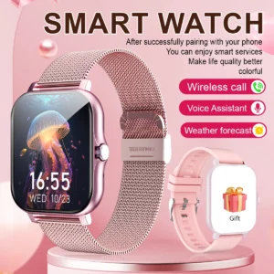 1.83 Size with smart watch, wireless call, compatible with Android and iPhone, fitness tracking unisex sports watch