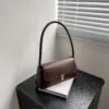 Women's Shoulder Bag Handbag Retro Baguette Bag Underarm Bag Fashion New Hand Shoulder Bag