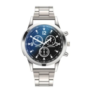 Casual Stainless Steel Mesh Belt Watches for Men Simple Round Dial Quartz Mens Watch Business Wristwatch Часы Мужские Наручные